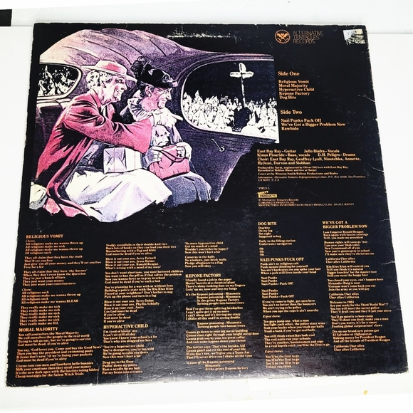 Dead Kennedys In God We Trust Inc. 1st Usa Press 1981 Vinyl Record - Picture 2 of 7